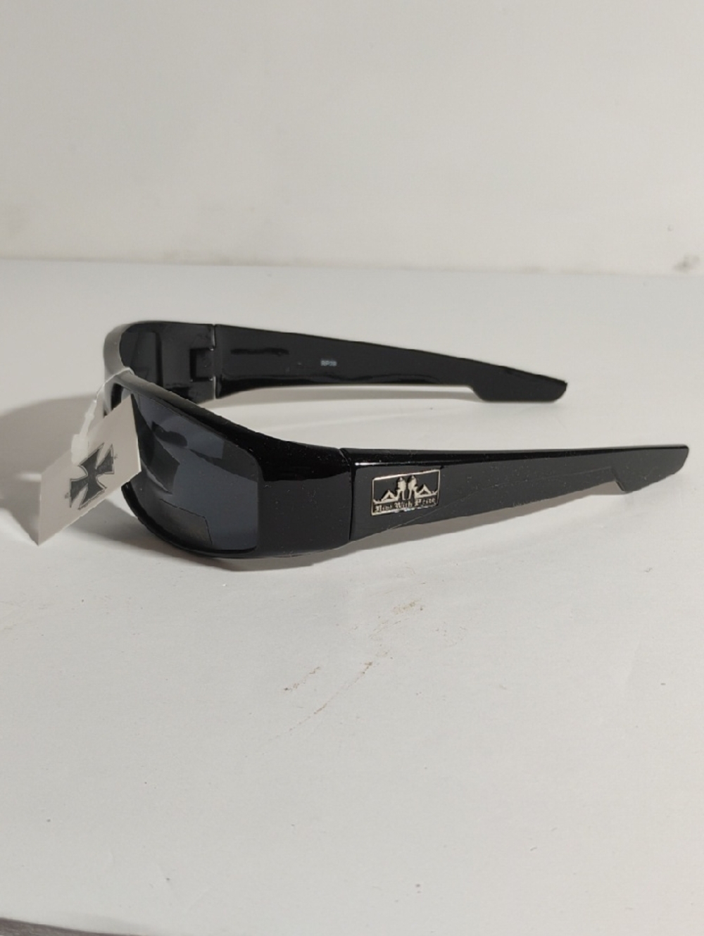 Ride With Pride Biker Black UV 400 Protection Sunglasses New